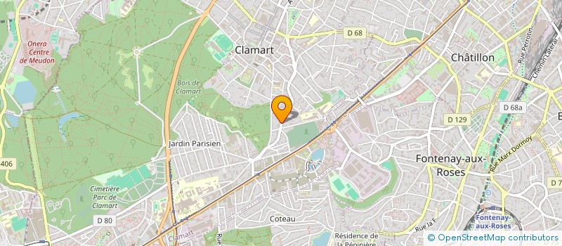 localisation de l'entreprise MADAME FRANCOISE HAUTOT à CLAMART