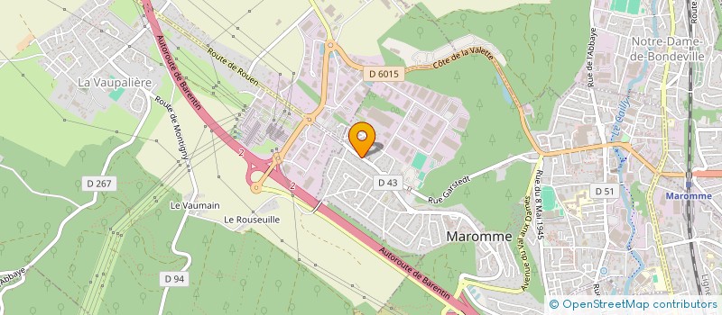 localisation de l'entreprise MADAME FRANCOISE HAVE  MAROMME