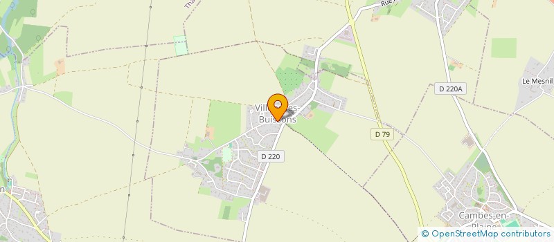 localisation de l'entreprise MADAME FRANCOISE HEBRI  VILLONS-LES-BUISSONS