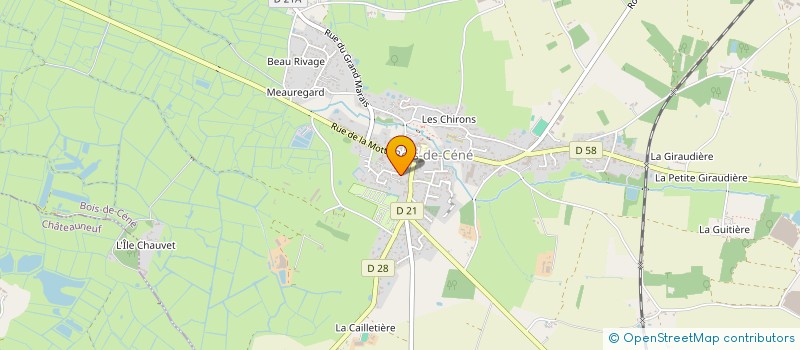 localisation de l'entreprise MADAME FRANCOISE HECQUET à BOIS-DE-CENE