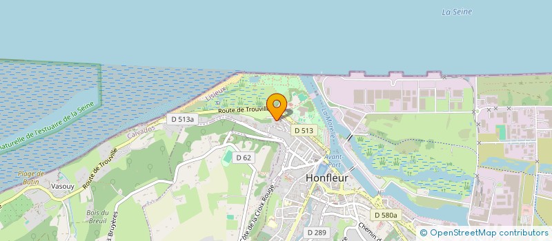 localisation de l'entreprise MADAME FRANCOISE HELUWAERT à HONFLEUR