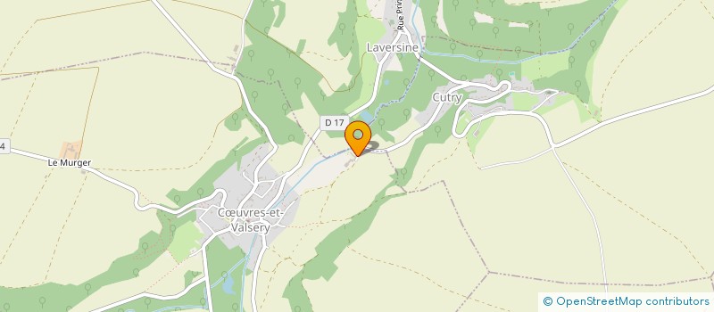 localisation de l'entreprise MADAME FRANCOISE HENNECHART  COEUVRES ET VALSERY