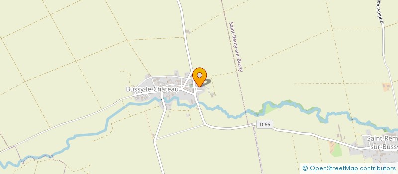 localisation de l'entreprise MADAME FRANCOISE HENRIET  BUSSY-LE-CHATEAU