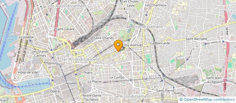 localisation de l'entreprise MADAME FRANCOISE HENRY à MARSEILLE