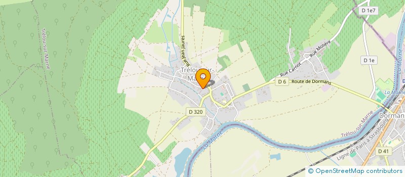 localisation de l'entreprise MADAME FRANCOISE HERAULT à TRELOU-SUR-MARNE