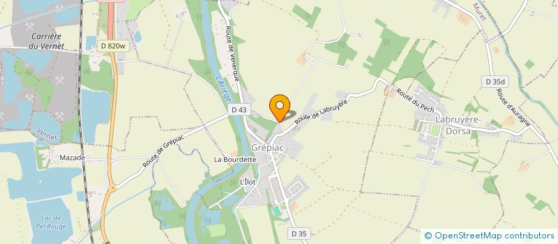 localisation de l'entreprise MADAME FRANCOISE HEURTAUX à GREPIAC