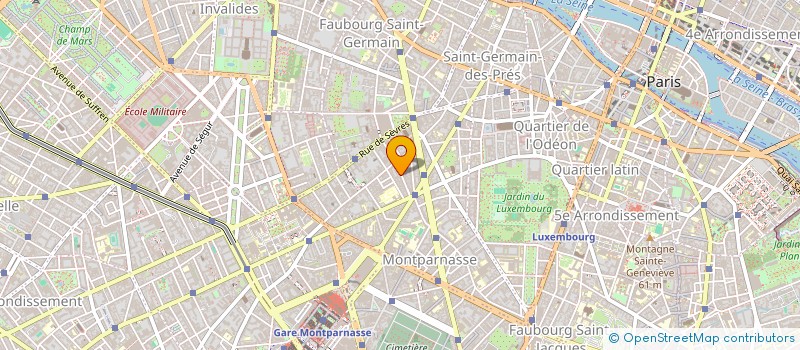 localisation de l'entreprise MADAME FRANCOISE HILLEMAND  PARIS