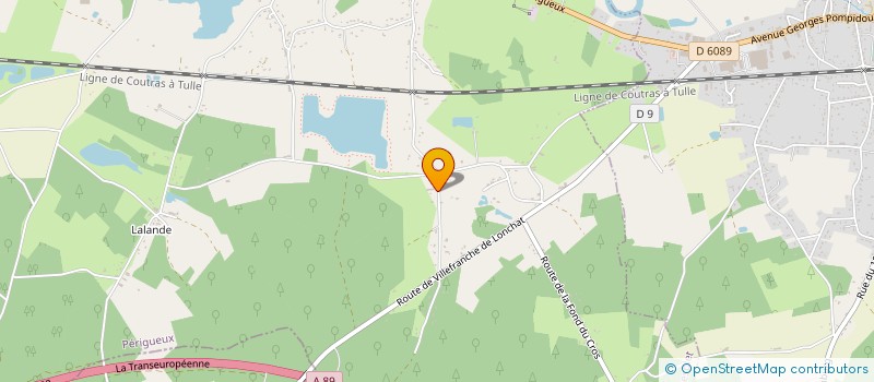 localisation de l'entreprise MADAME FRANCOISE HOARAU  SAINT-BARTHELEMY-DE-BELLEGARDE