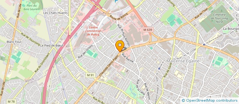 localisation de l'entreprise MADAME FRANCOISE HOOFT  TOURCOING