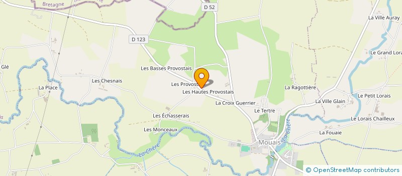 localisation de l'entreprise MADAME FRANCOISE HORHANT à MOUAIS