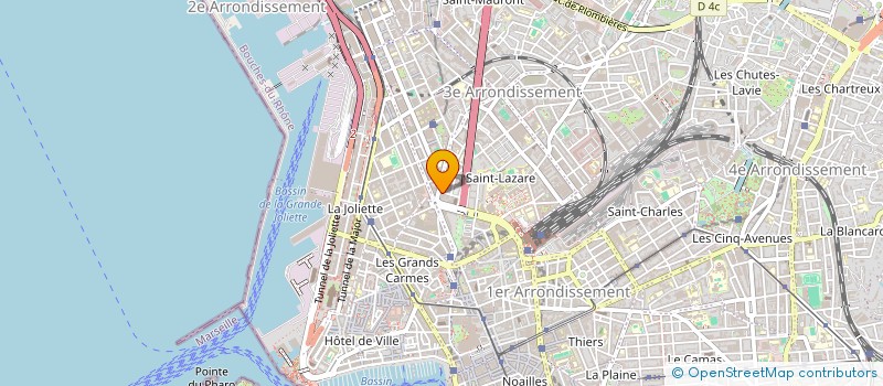 localisation de l'entreprise MADAME FRANCOISE HUCHOT à MARSEILLE