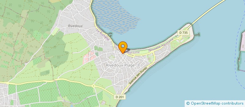 localisation de l'entreprise MADAME FRANCOISE HUGRON à RIVEDOUX-PLAGE