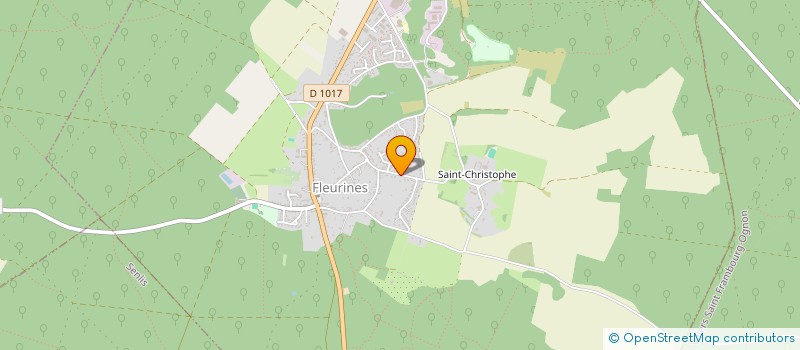 localisation de l'entreprise MADAME FRANCOISE HUGUENIN  FLEURINES