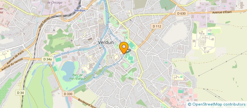 localisation de l'entreprise MADAME FRANCOISE HUMBERT à VERDUN