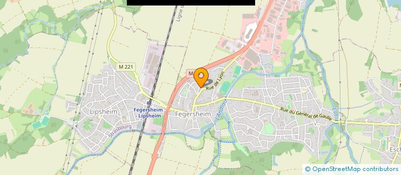 localisation de l'entreprise MADAME FRANCOISE HUSS  FEGERSHEIM