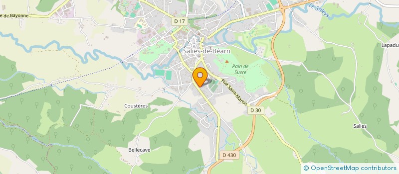 localisation de l'entreprise MADAME FRANCOISE IKRAR à SALIES-DE-BEARN