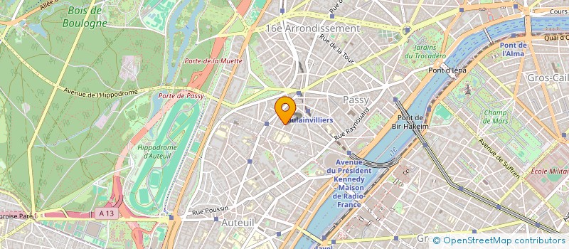 localisation de l'entreprise MADAME FRANCOISE IMBERT  PARIS