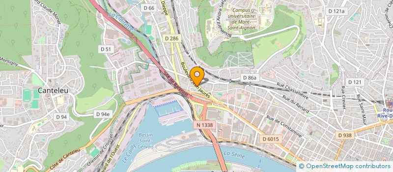 localisation de l'entreprise MADAME FRANCOISE INNOCENT à ROUEN