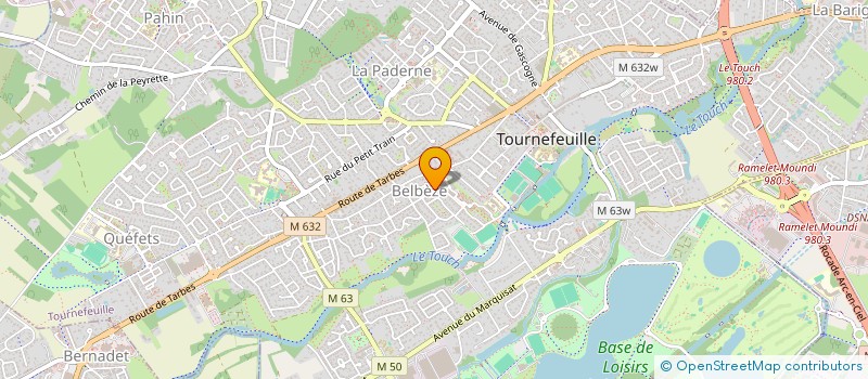 localisation de l'entreprise MADAME FRANCOISE ISSALY à TOURNEFEUILLE