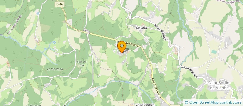 localisation de l'entreprise MADAME FRANCOISE JALLUT  JARDIN