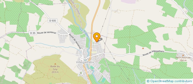 localisation de l'entreprise MADAME FRANCOISE JAMMES  SALSIGNE