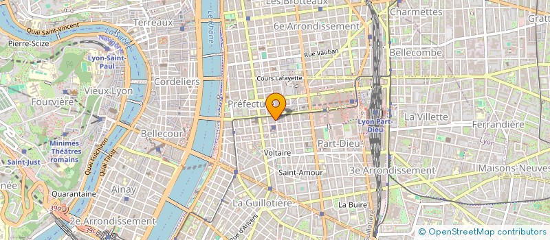 localisation de l'entreprise MADAME FRANCOISE JANORAY  LYON