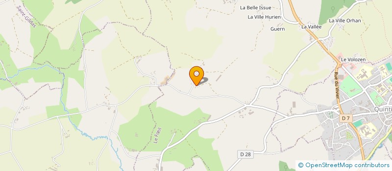 localisation de l'entreprise MADAME FRANCOISE JARNO  LE FIL