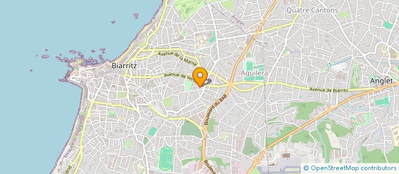 localisation de l'entreprise MADAME FRANCOISE JARZAGUET à BIARRITZ