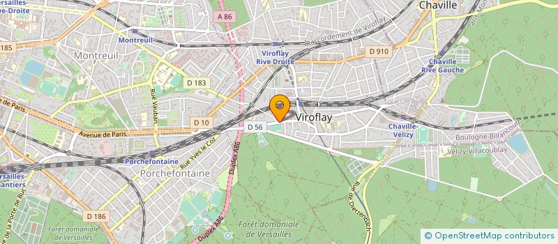 localisation de l'entreprise MADAME FRANCOISE JAVAULT à VIROFLAY