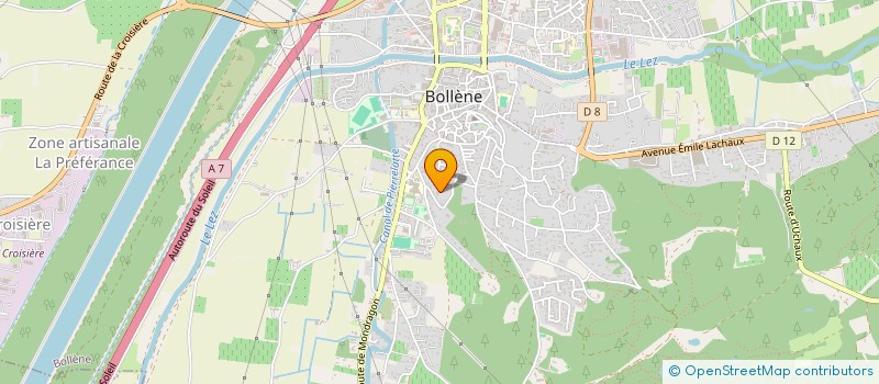 localisation de l'entreprise MADAME FRANCOISE JEAY  BOLLENE