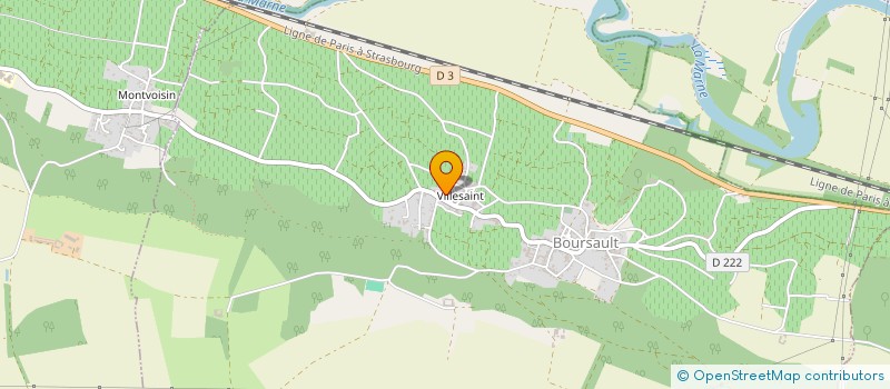 localisation de l'entreprise MADAME FRANCOISE JEROME  BOURSAULT