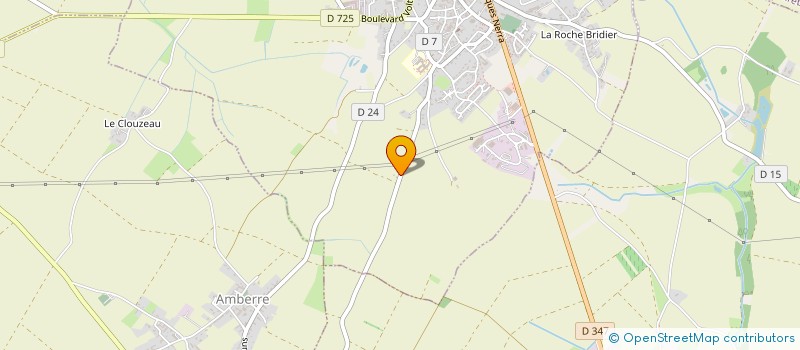 localisation de l'entreprise MADAME FRANCOISE JEUDY  MIREBEAU