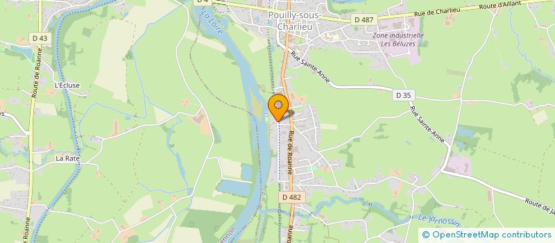 localisation de l'entreprise MADAME FRANCOISE JOLY  POUILLY-SOUS-CHARLIEU