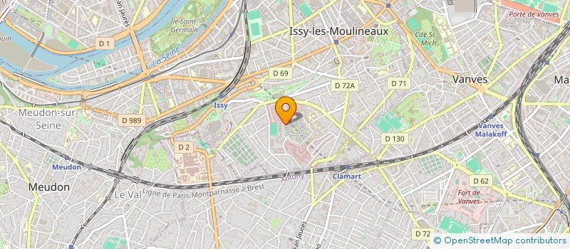 localisation de l'entreprise MADAME FRANCOISE JOLY à ISSY-LES-MOULINEAUX