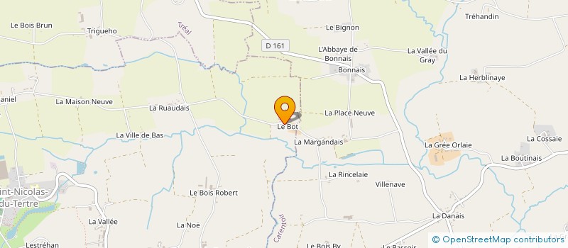 localisation de l'entreprise MADAME FRANCOISE JOUAN  CARENTOIR