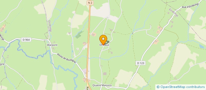 localisation de l'entreprise MADAME FRANCOISE JOUART  ETRUNGT