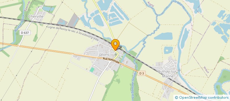 localisation de l'entreprise MADAME FRANCOISE JULLION  AY-CHAMPAGNE