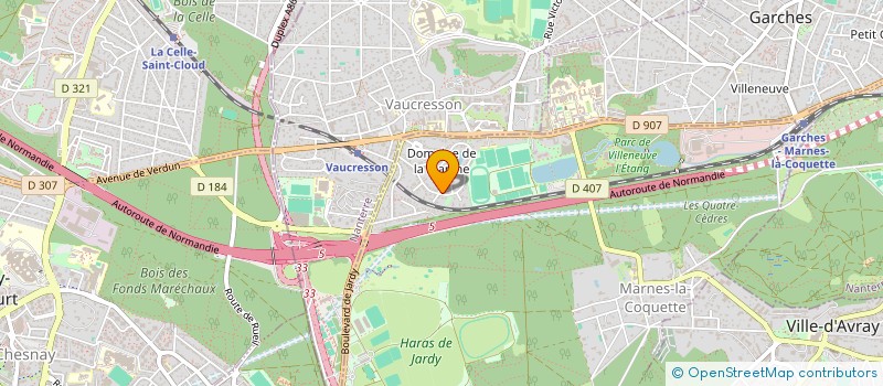localisation de l'entreprise MADAME FRANCOISE JURE à MARNES-LA-COQUETTE