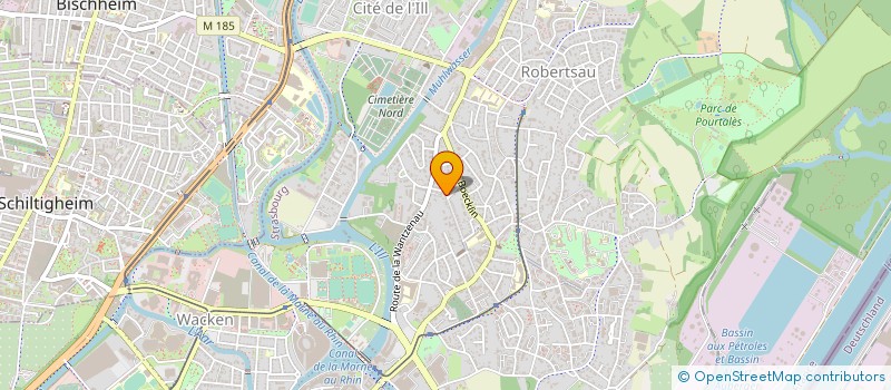 localisation de l'entreprise MADAME FRANCOISE KATZ à STRASBOURG