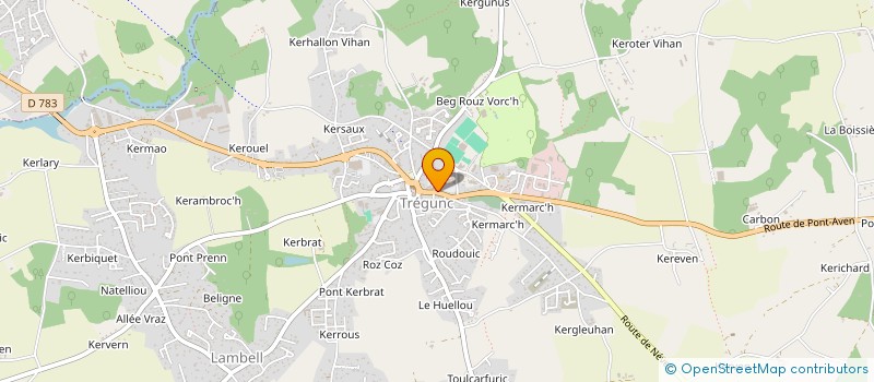 localisation de l'entreprise MADAME FRANCOISE KERBOL à TREGUNC