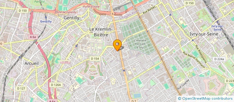localisation de l'entreprise MADAME FRANCOISE KLEIN à LE KREMLIN-BICETRE