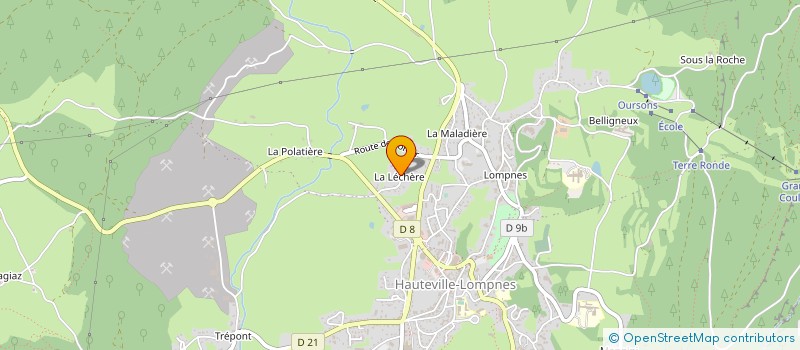 localisation de l'entreprise MADAME FRANCOISE KLING à BRENOD