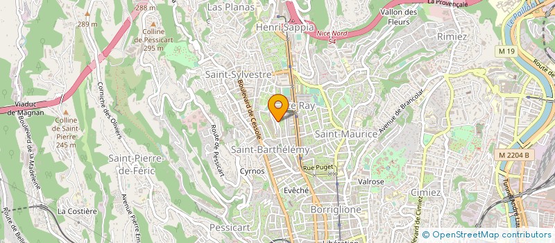 localisation de l'entreprise MADAME FRANCOISE KOCH à NICE