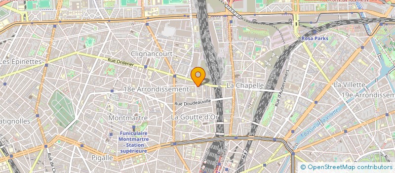 localisation de l'entreprise MADAME FRANCOISE KOMOSSIETO à PARIS