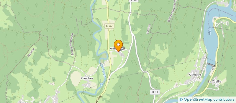 localisation de l'entreprise MADAME FRANCOISE KUHN  NEUVILLE-SUR-AIN