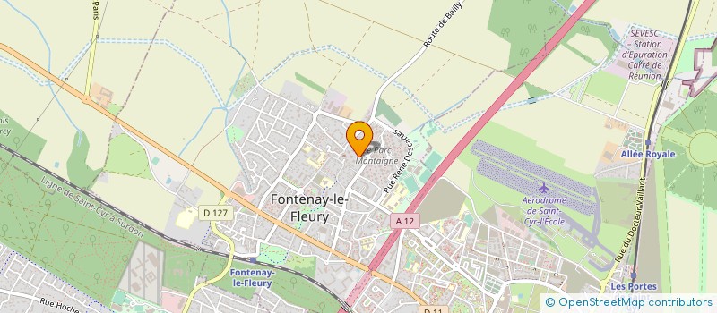 localisation de l'entreprise MADAME FRANCOISE LABUSSIERE à FONTENAY-LE-FLEURY