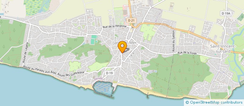 localisation de l'entreprise MADAME FRANCOISE LACHAUD à JARD-SUR-MER