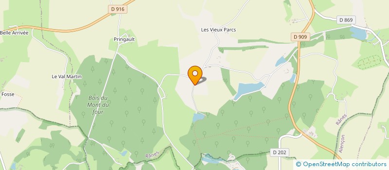 localisation de l'entreprise MADAME FRANCOISE LADROUE à RANES