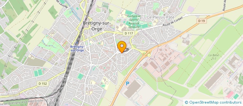 localisation de l'entreprise MADAME FRANCOISE LAFILLE à BRETIGNY-SUR-ORGE
