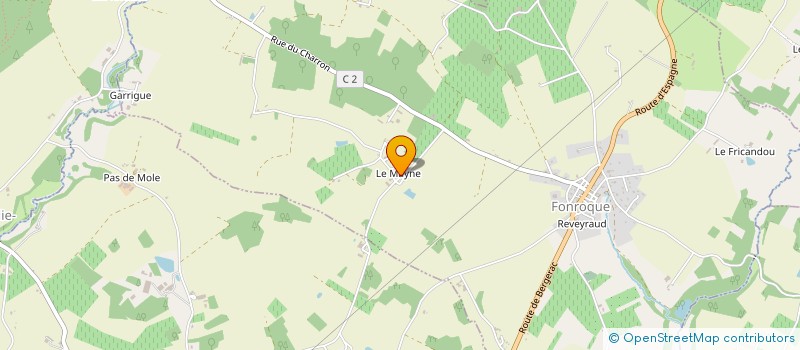 localisation de l'entreprise MADAME FRANCOISE LAFORET  EYMET